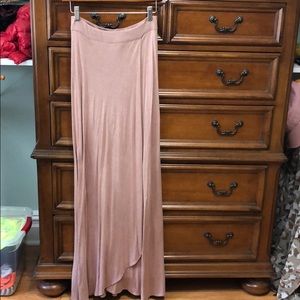 Olivaceous Maxi Skirt